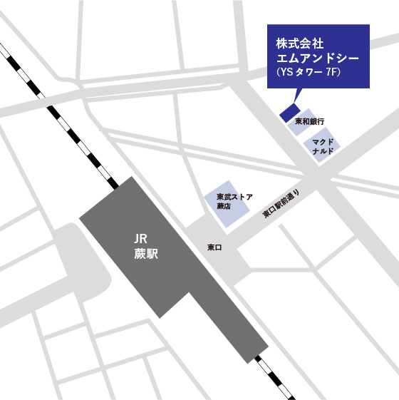 川口事務所地図